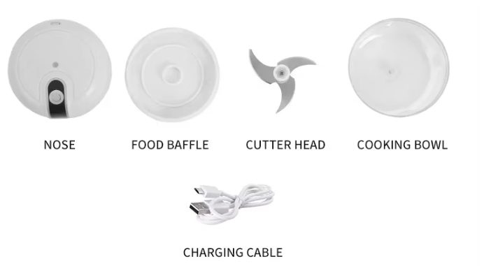 Mini hachoir électrique multifonction