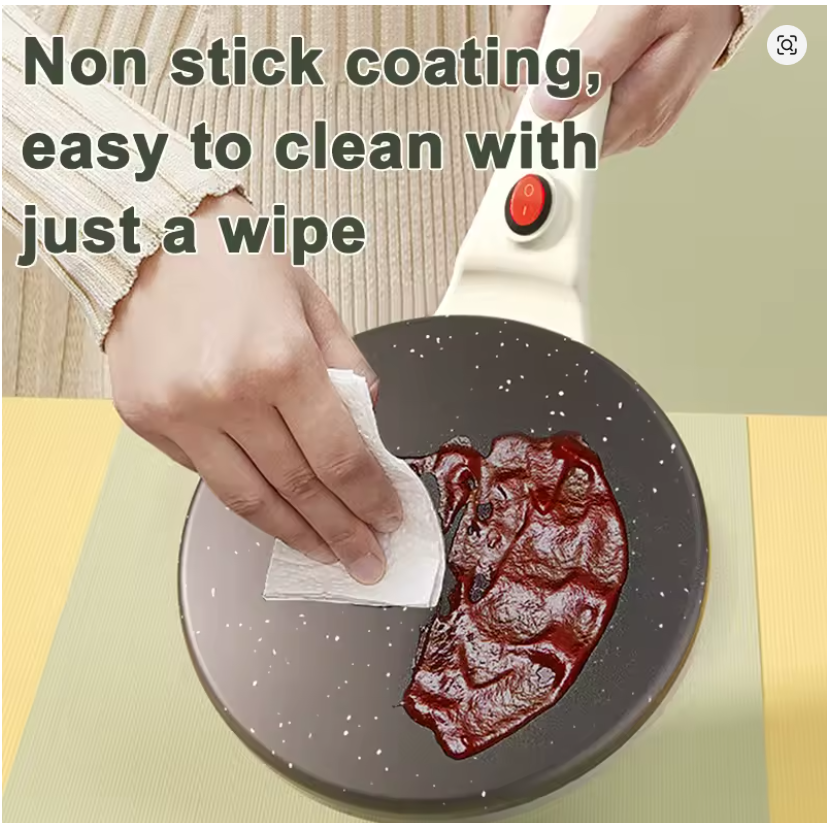 Crêpière électrique antiadhésive